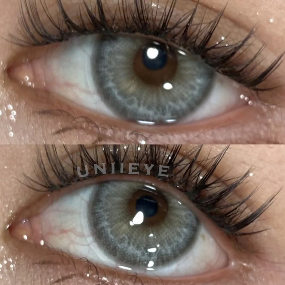 Uniieye Nebula Grey Colored Contact Lenses