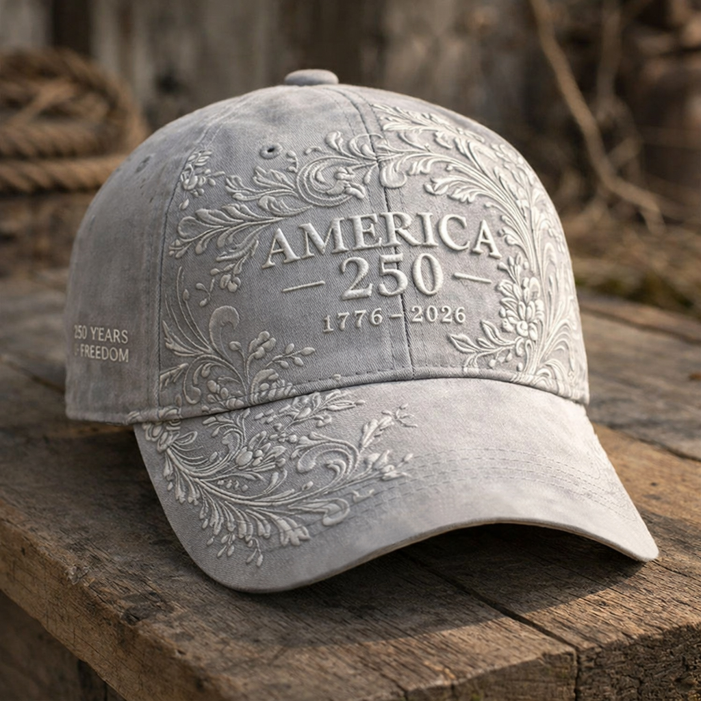 250th Anniversary Of The United States Printed Casual Hat-America250