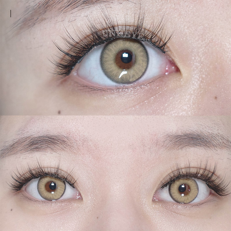 Uniieye Chanel Lady Himalaya Brown Prescription Colored Contact Lenses-UNIIEYE