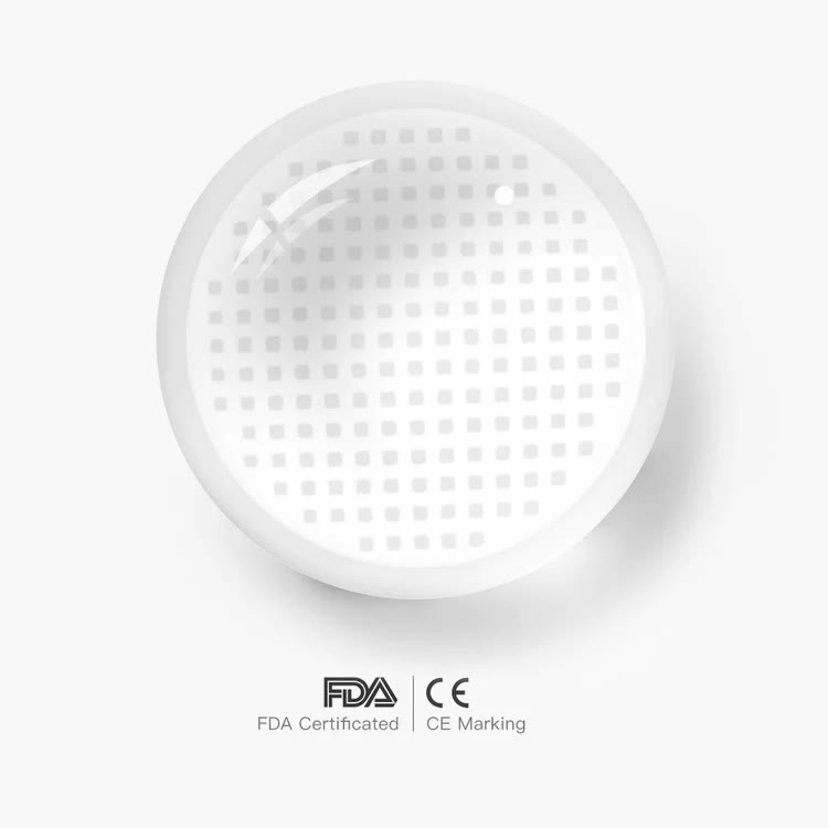 Uniieye Blind White Mesh Cosplay Colored Contact Lenses-UNIIEYE