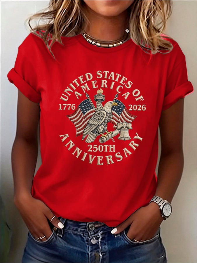 Women's Usa 250th Anniversary T-shirt-America250