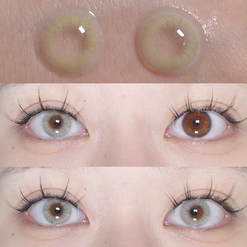 Uniieye Hidrocor II Ipanema Prescription Colored Contact Lenses-UNIIEYE