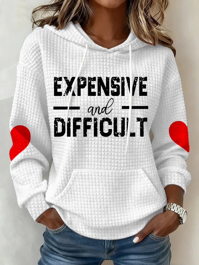 Women'S Expensive And Difficult  Faith Printed Sweatshirts-America250