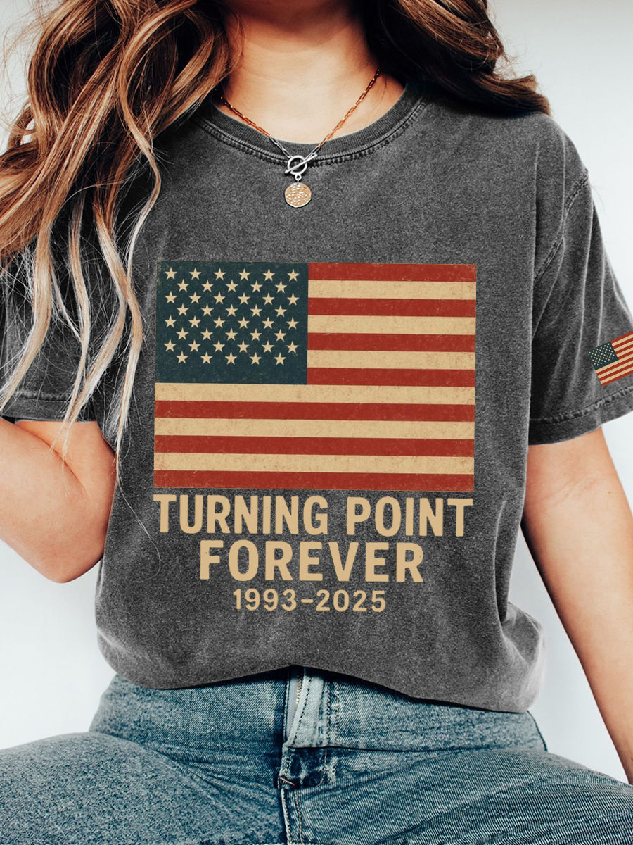 Women's TP Forever Print Washable T-Shirt-America250