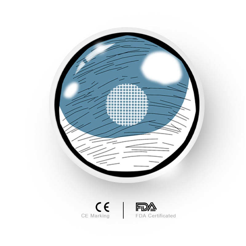 Uniieye Blind Kumooni Cosplay Colored Contact Lenses-UNIIEYE