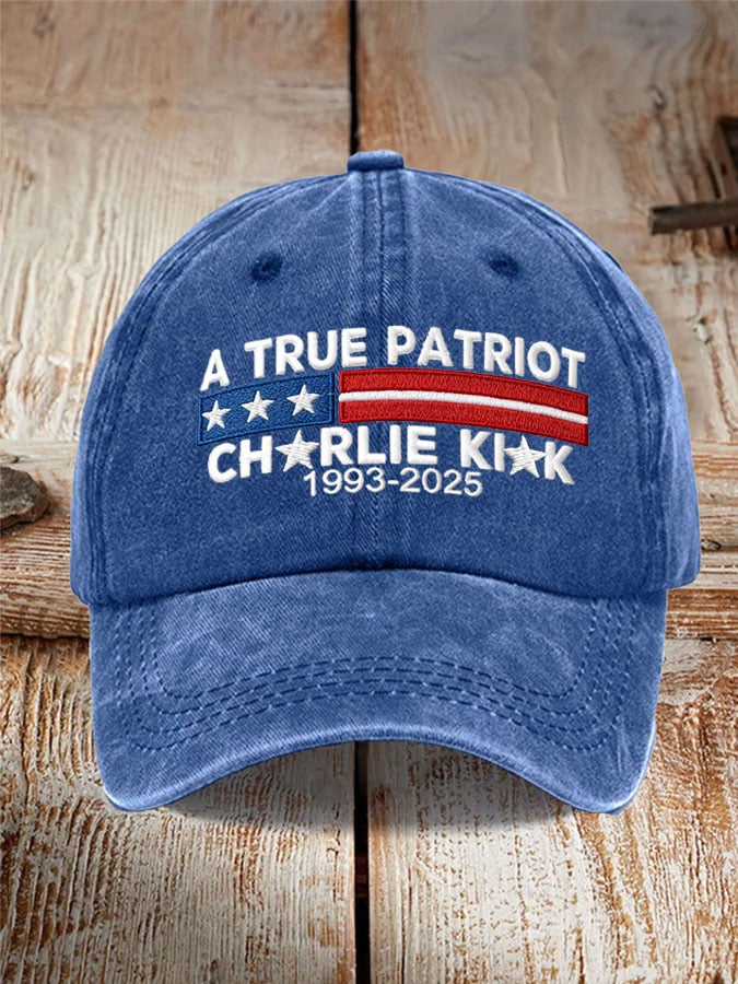 Unisex Commemorative Leader A True Patriot Print Hat-America250