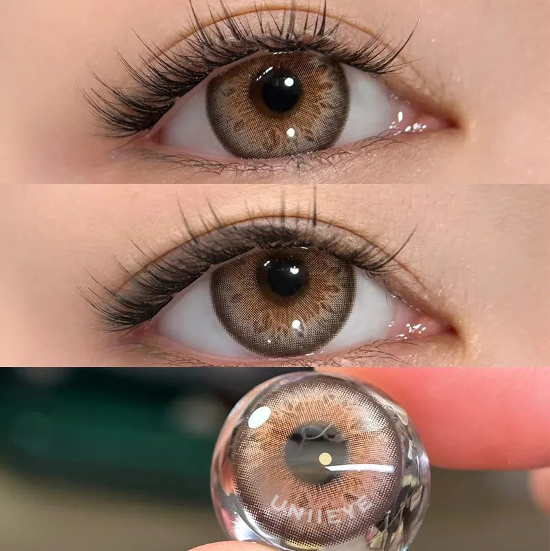 Uniieye Tyrande Brown Prescription Colored Contact Lenses