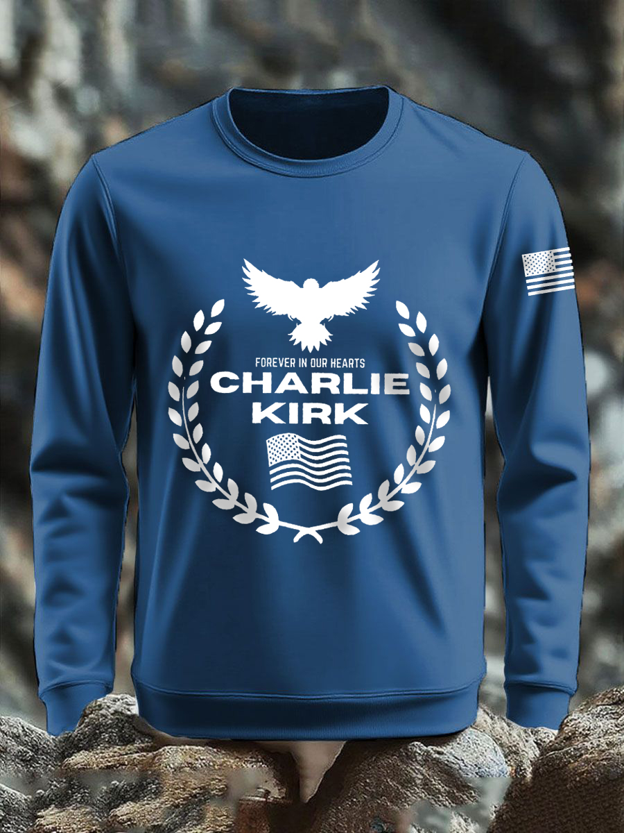 Men's patriotic print sweatshirt-America250