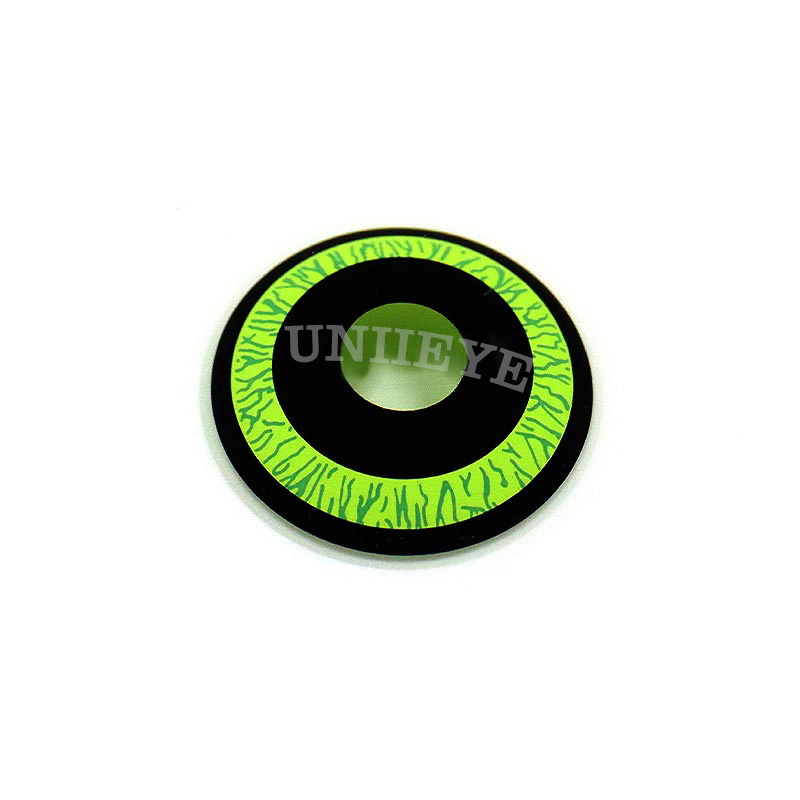 Uniieye Nebulos Green Cosplay Colored Contact Lenses-UNIIEYE