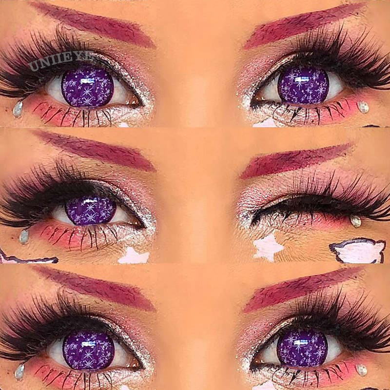 Uniieye Blind Midsummer Prescription Cosplay Colored Contact Lenses-UNIIEYE