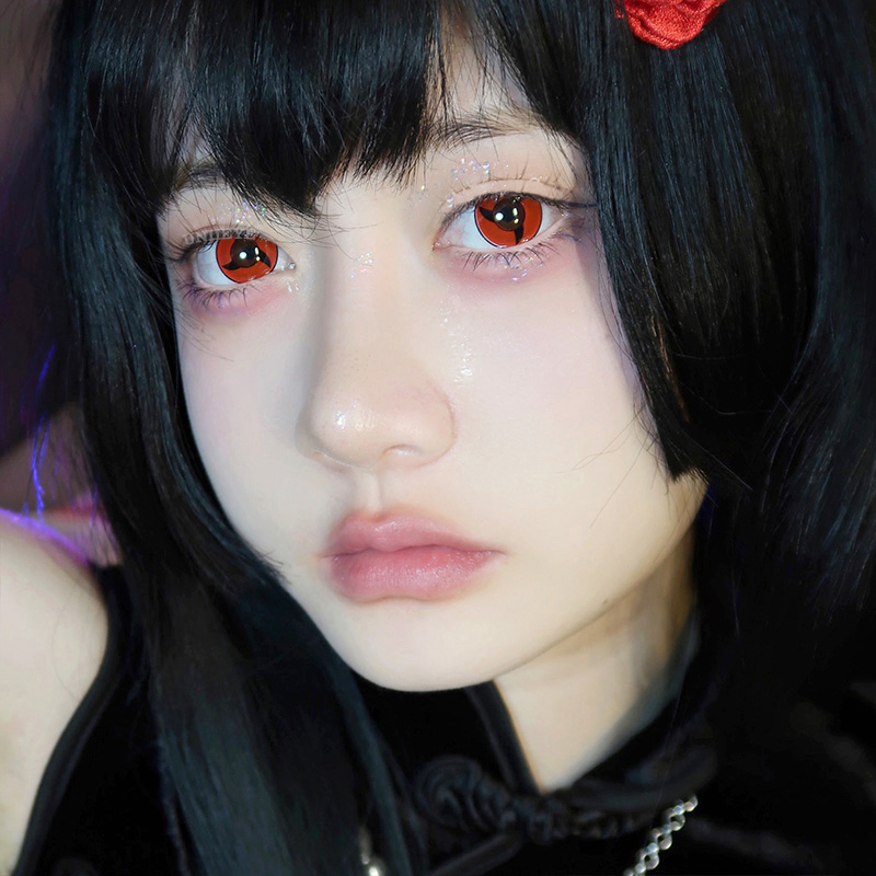 Uniieye Sharingan Cosplay Colored Contact Lenses-UNIIEYE