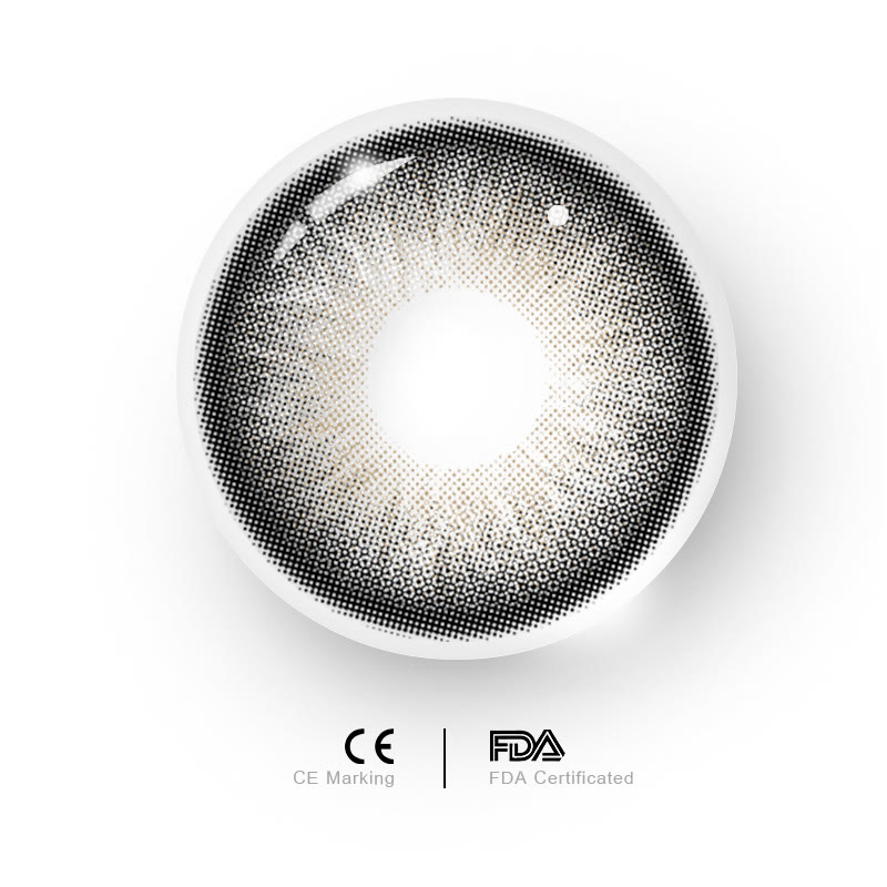 Uniieye Barbie Taylor Black Prescription Colored Contact Lenses-UNIIEYE