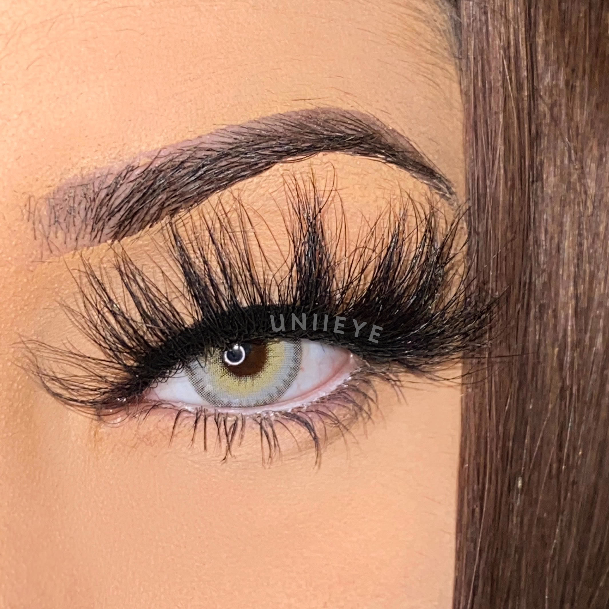 Uniieye Siren Grey Prescription Men Colored Contact Lenses