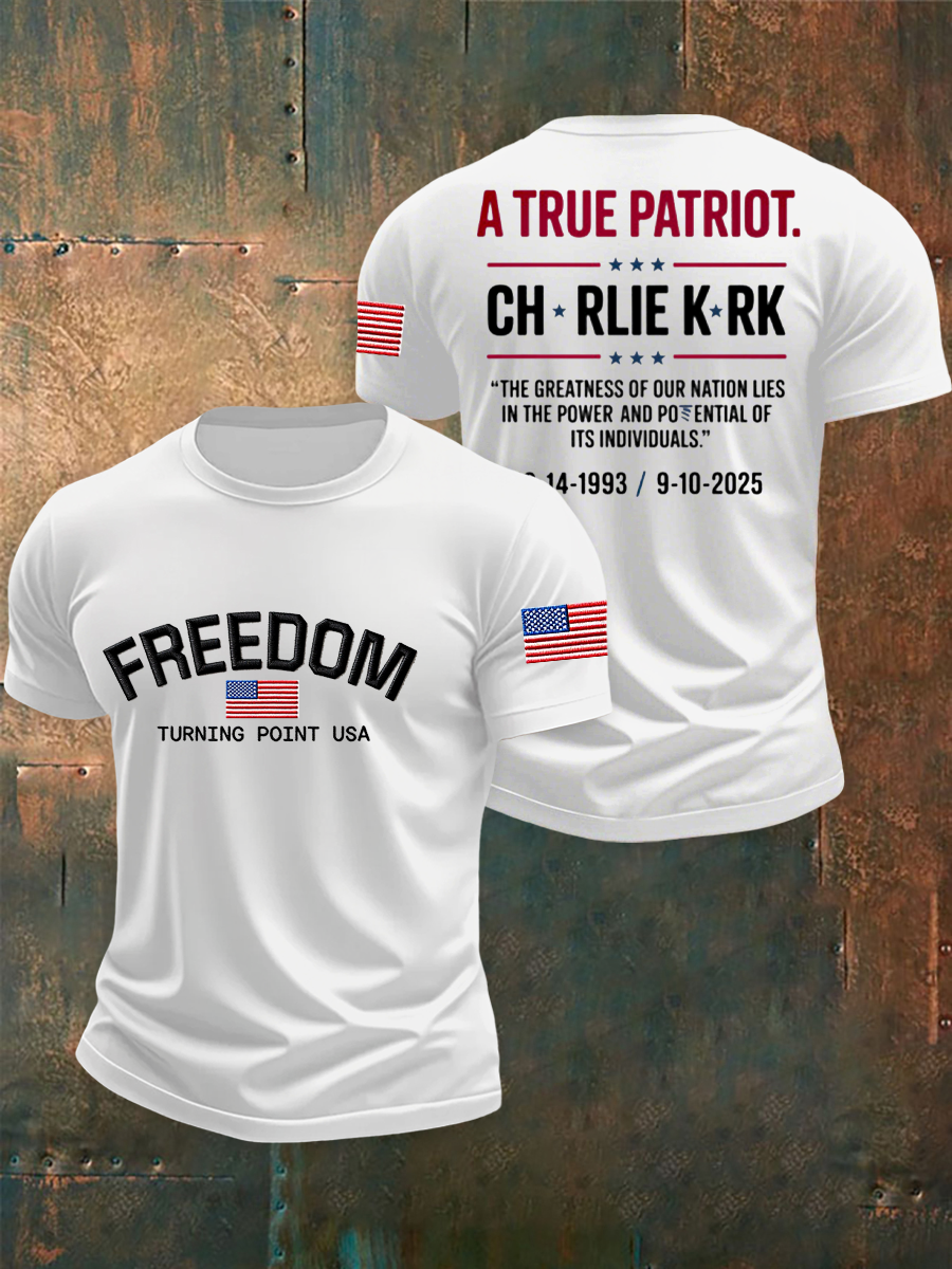 Men's Freedom TP Printed T-shirt-America250