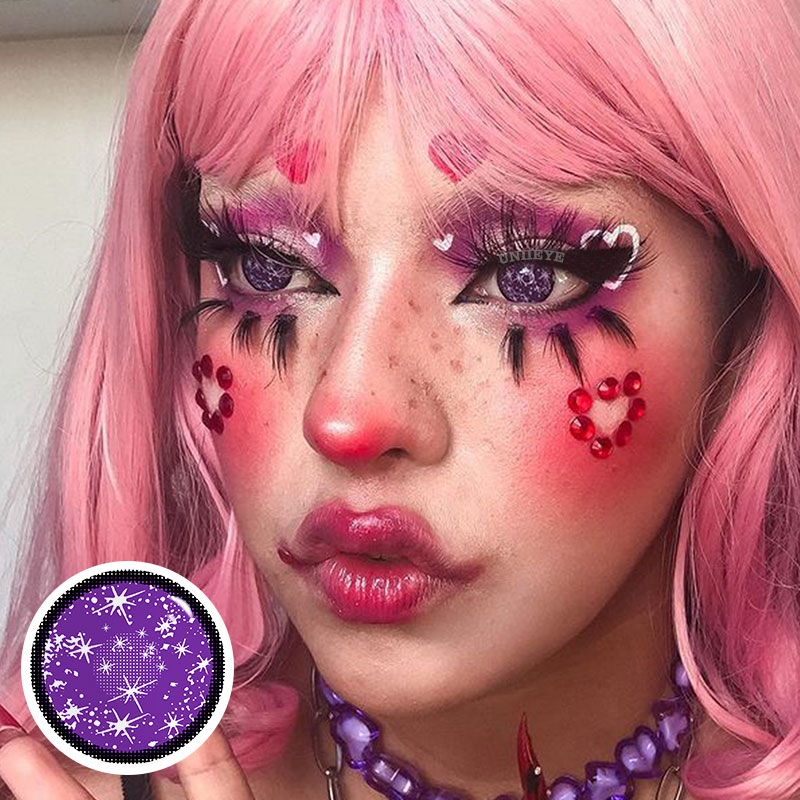 Uniieye Blind Midsummer Prescription Cosplay Colored Contact Lenses-UNIIEYE