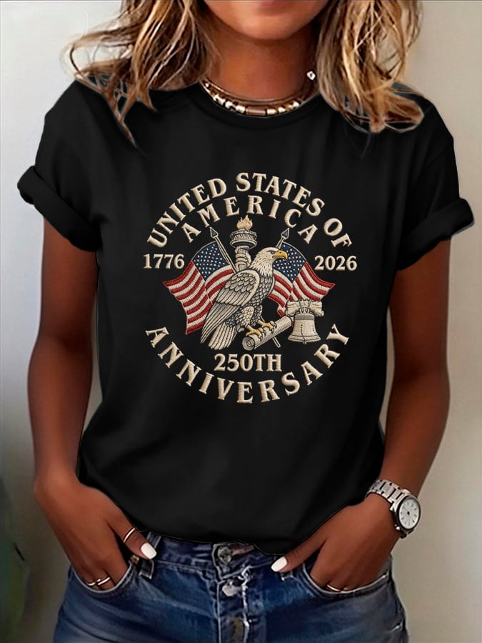 Women's Usa 250th Anniversary T-shirt-America250