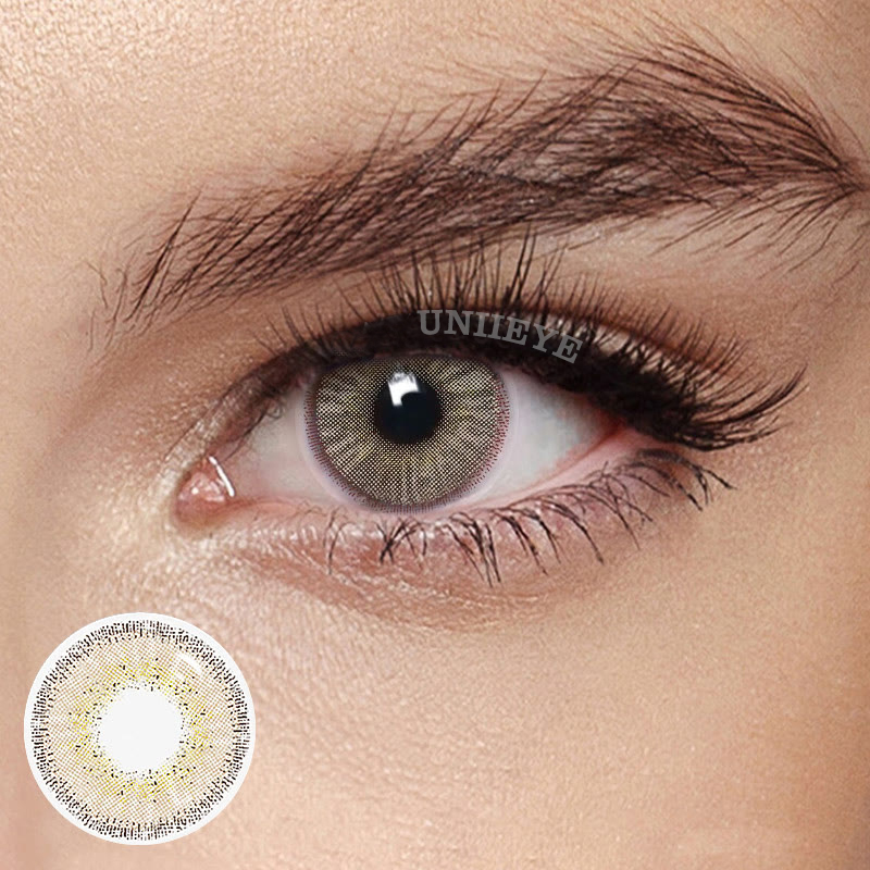 Uniieye Megan Brown Colored Contact Lenses-UNIIEYE