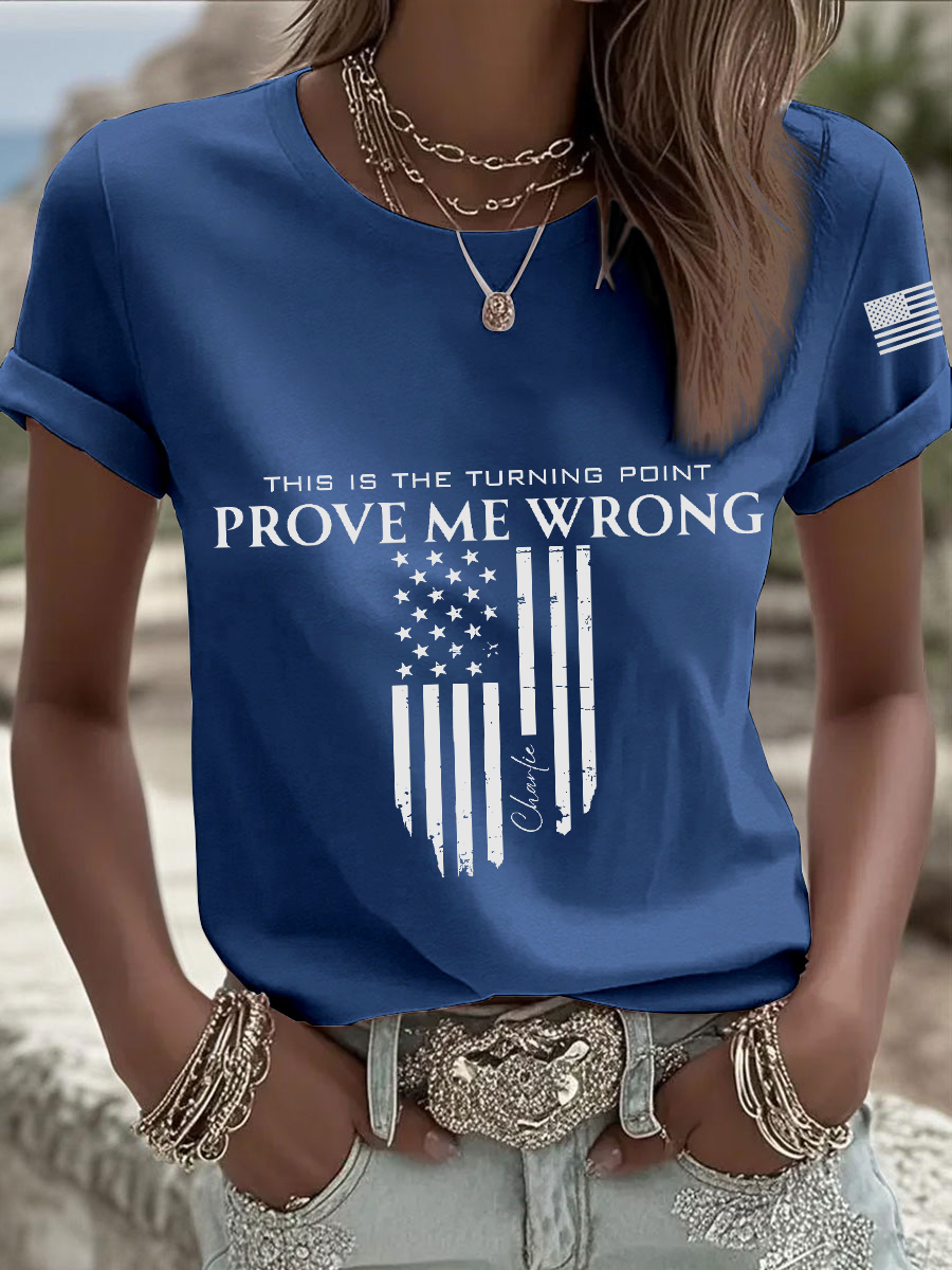 Women's Patriotic T-Shirt-America250