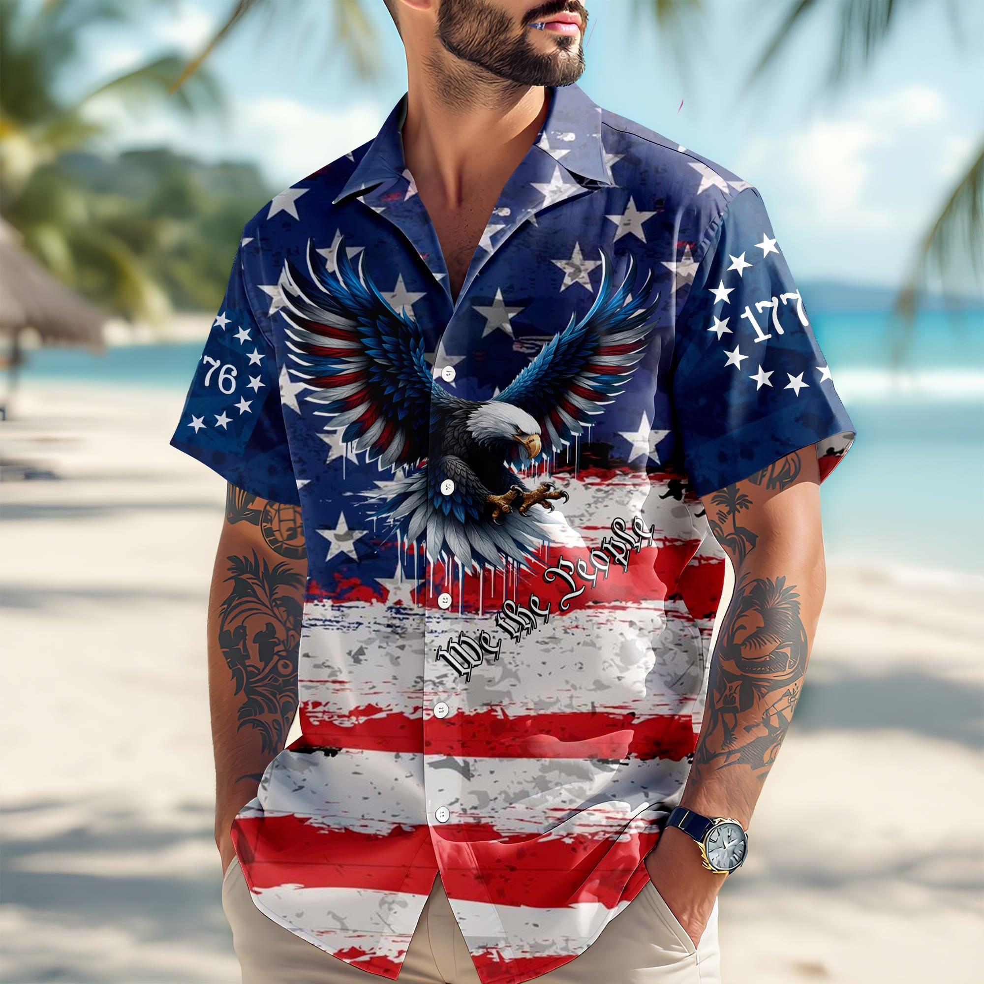 We The People Hawaii Shirt-America250