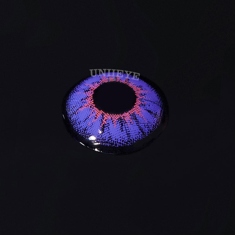 Uniieye Magic Hour Vika Violet Prescription Colored Contact Lenses-UNIIEYE