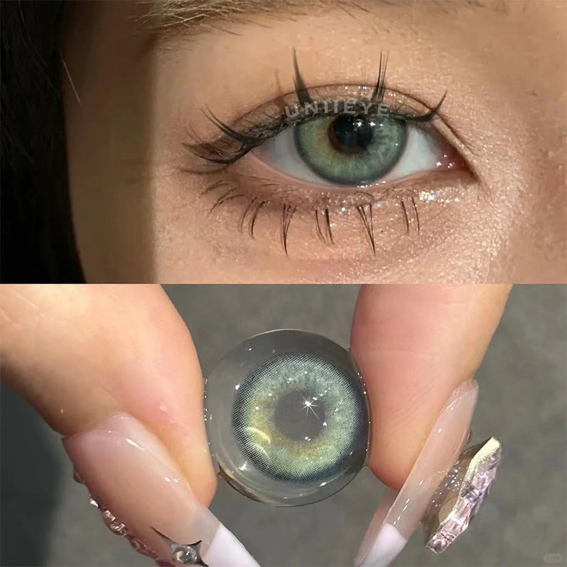 Uniieye Wild DNA Green Colored Contact Lenses