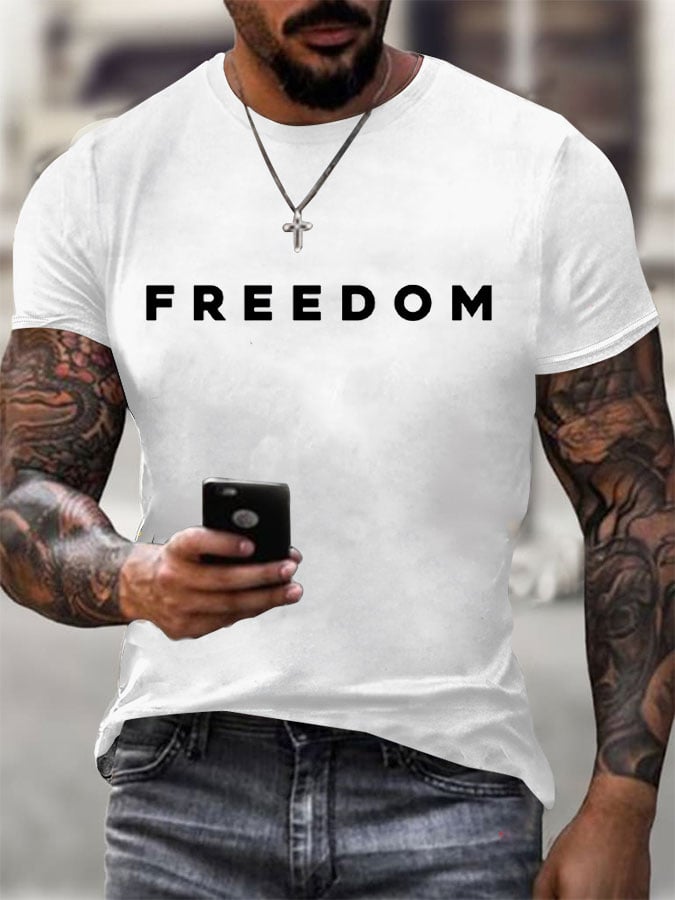 Men's Commemorative Printed T-Shirt-America250