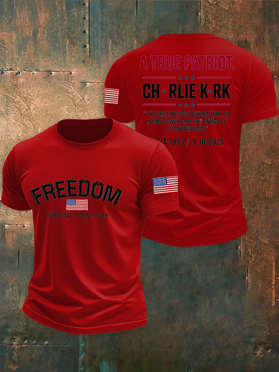Men's Freedom TP Printed T-shirt-America250