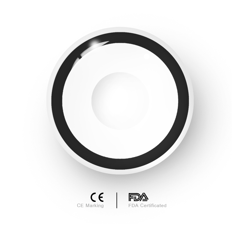 Uniieye White Manson Prescription Cosplay Colored Contact Lenses-UNIIEYE