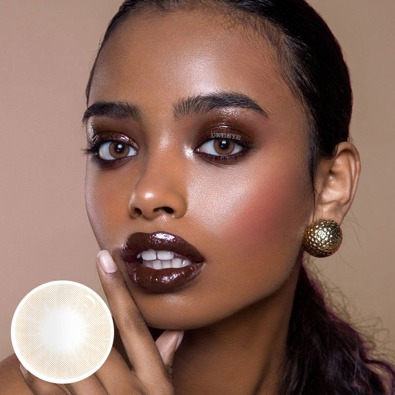 Uniieye Hidrocor II Ocre Prescription Colored Contact Lenses-UNIIEYE