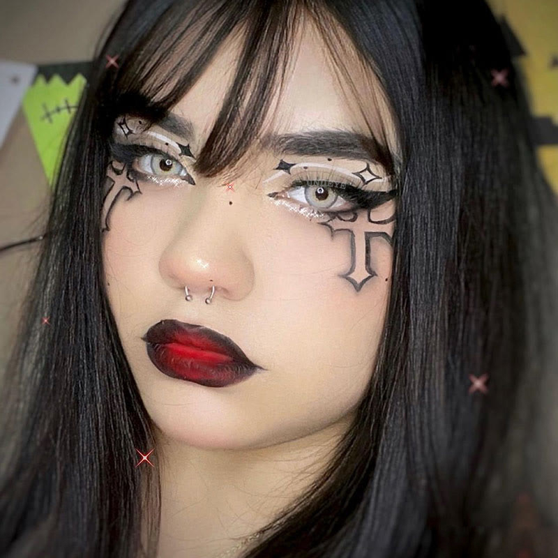 Uniieye Siren Grey Prescription Colored Contact Lenses-UNIIEYE