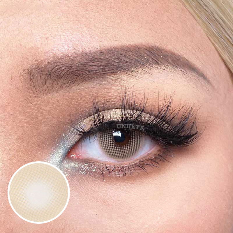 Uniieye Hidrocor II Ocre Prescription Colored Contact Lenses-UNIIEYE