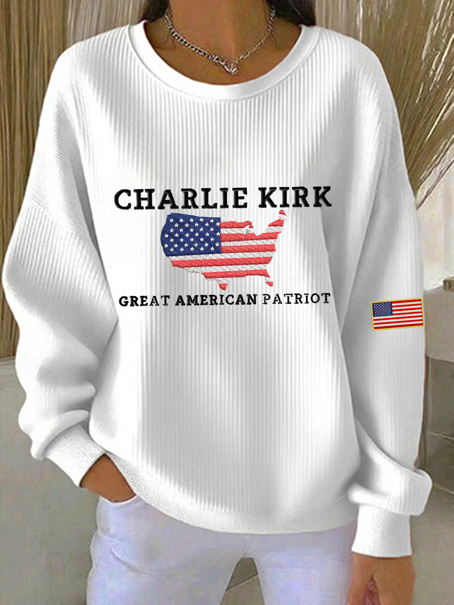 Women's patriotic sweatshirt-America250