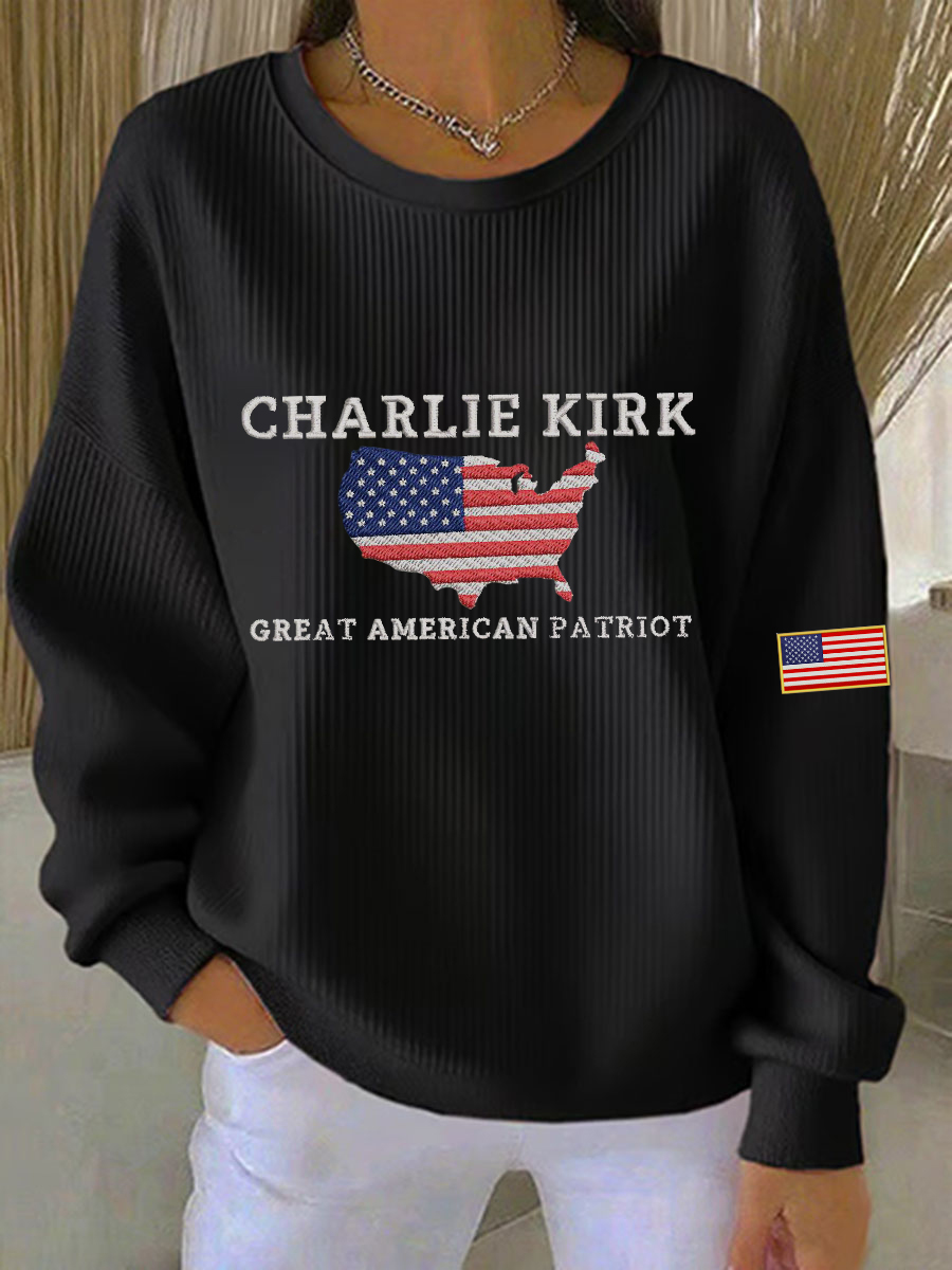 Women's patriotic sweatshirt-America250
