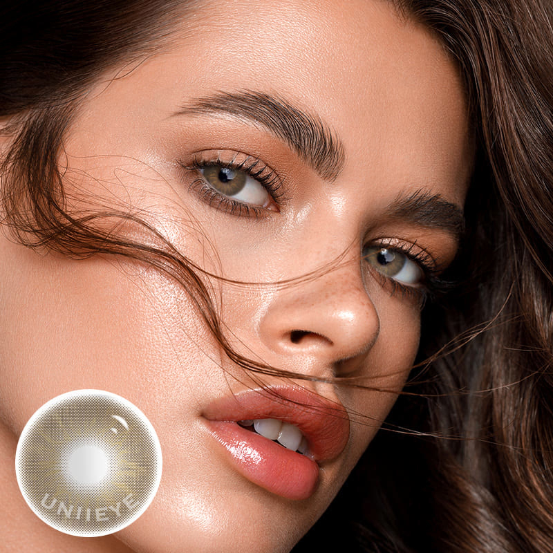 Uniieye Eros Brown Prescription Colored Contact Lenses