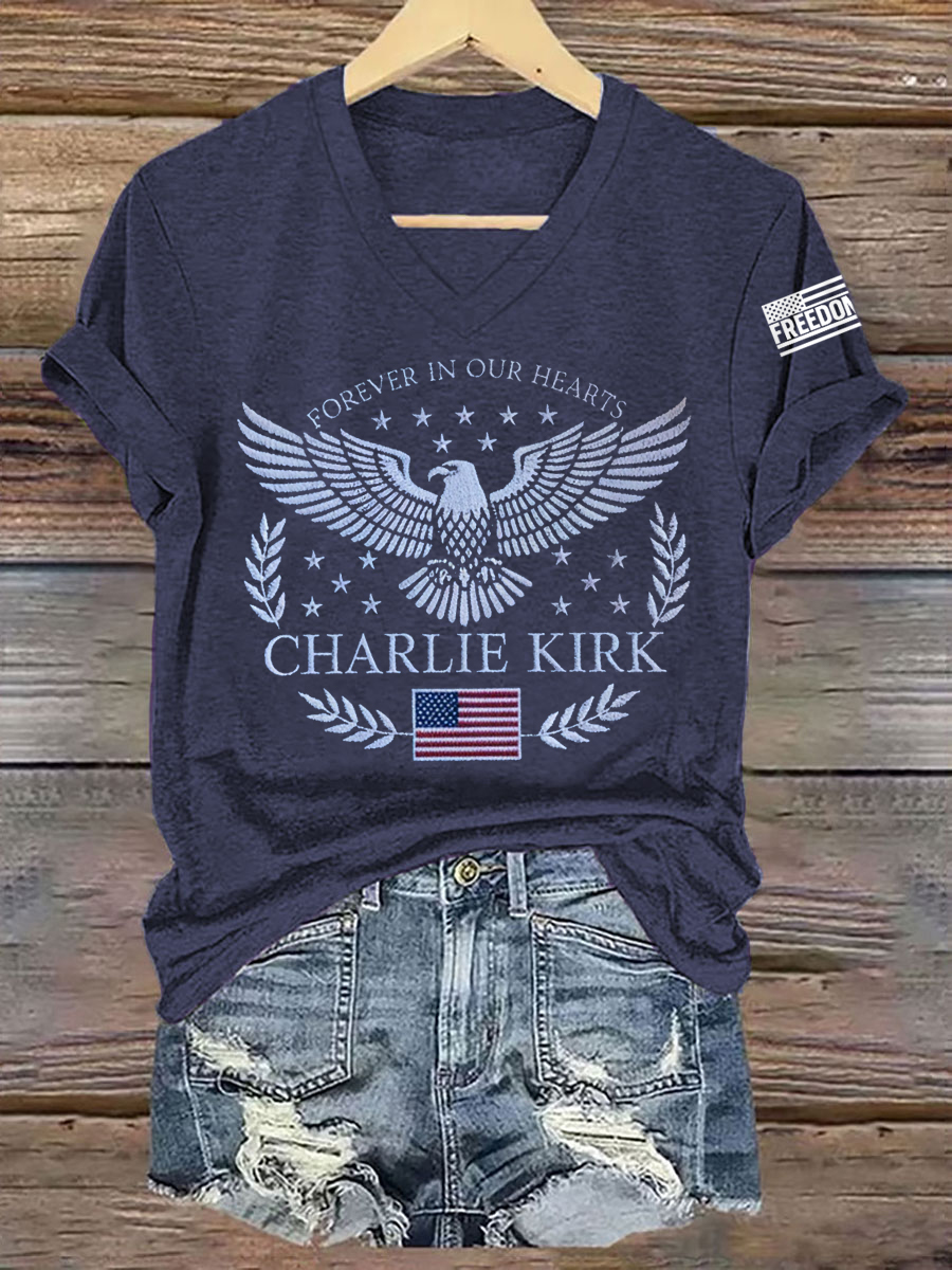 Women's Forever In Our Heart R.I.P C.K Tee-America250