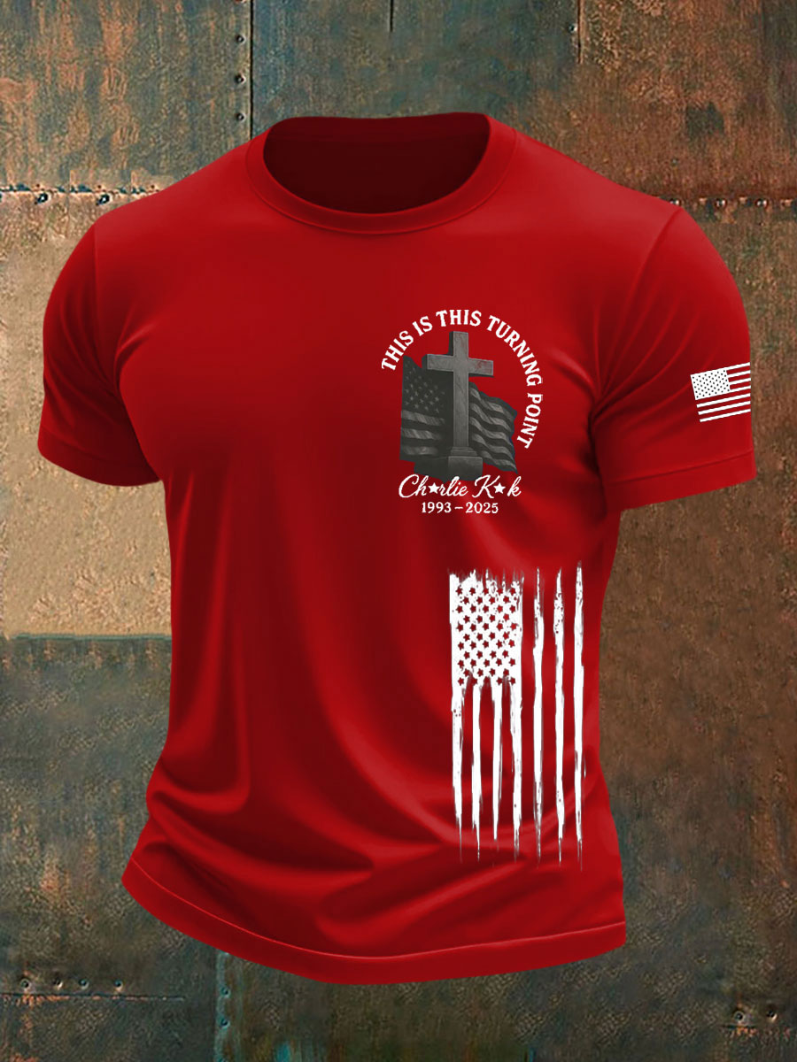 Men's C.K TP short sleeves t-shirt-America250