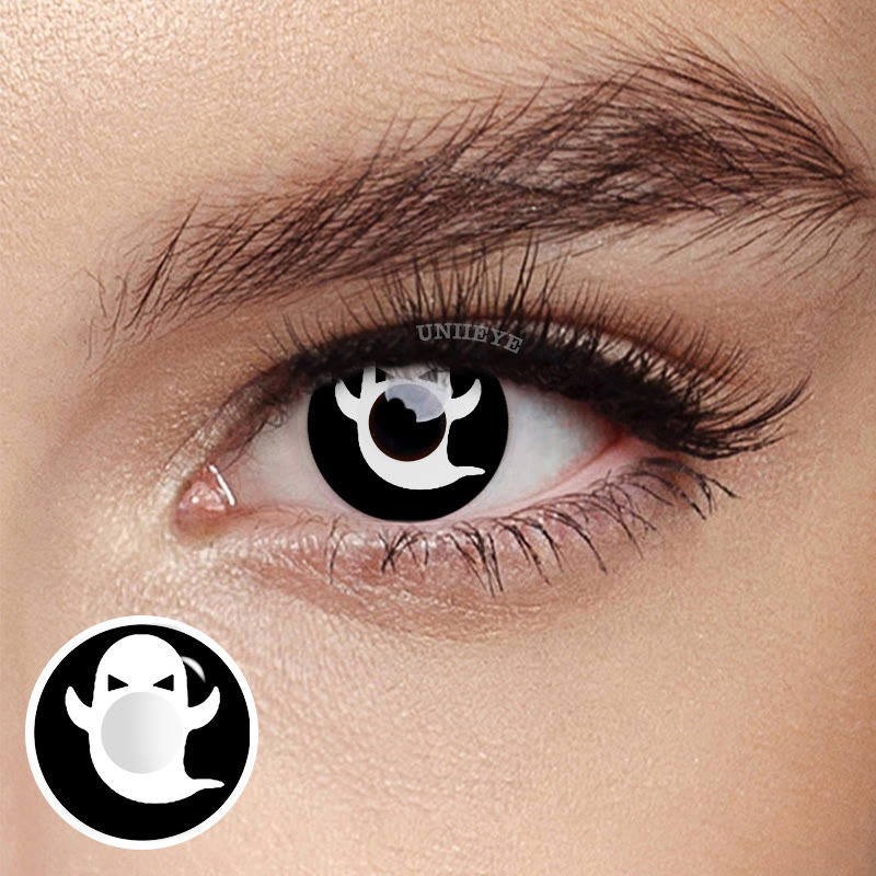 Uniieye Ghost Prescription Cosplay Colored Contact Lenses-UNIIEYE