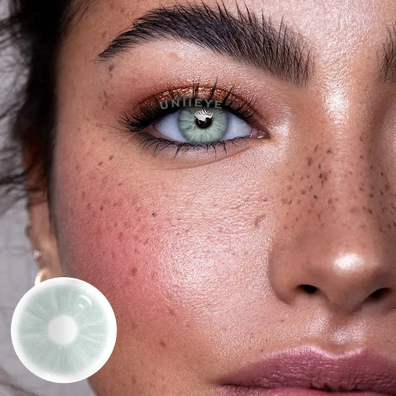 Uniieye Meta Green Prescription Colored Contact Lenses