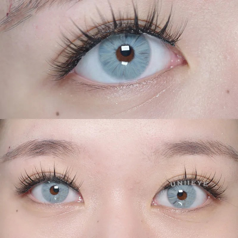 Uniieye Meta Blue Prescription Colored Contact Lenses