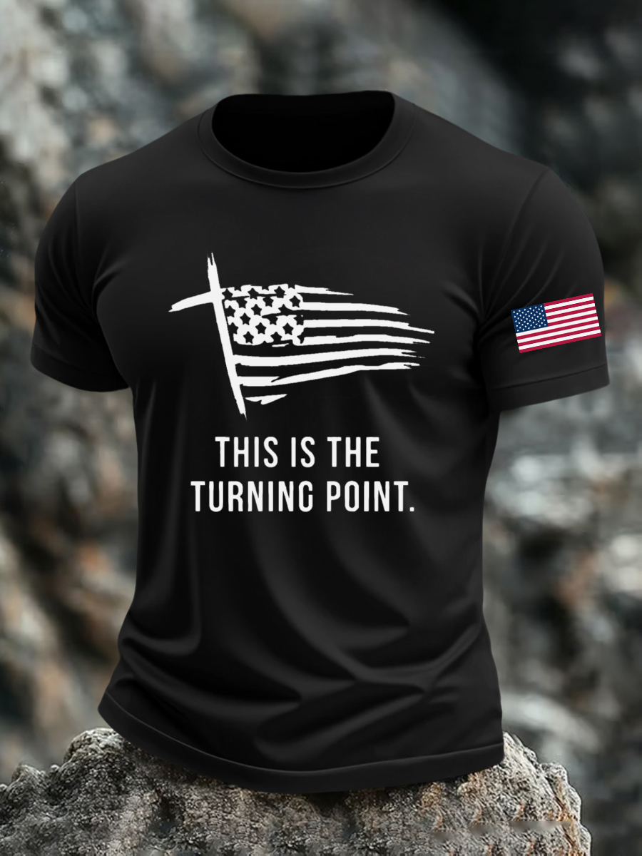 Men's This Is  Printed T-shirt-America250