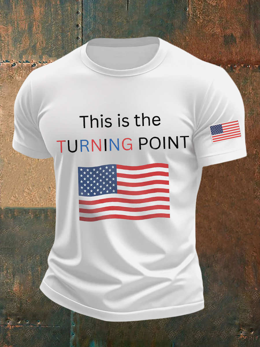 Men's This Is  Printed T-shirt-America250