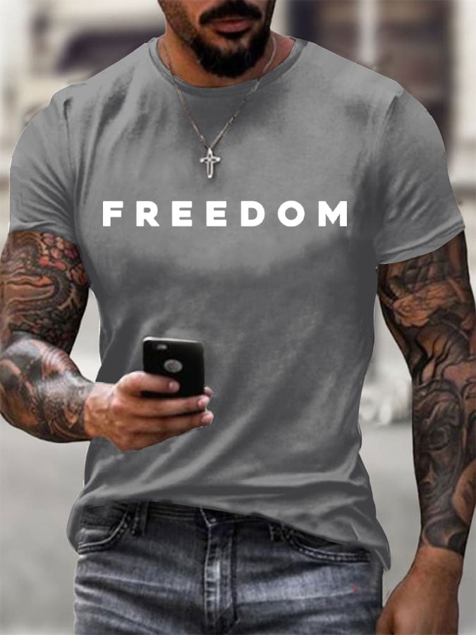 Men's Commemorative Printed T-Shirt-America250