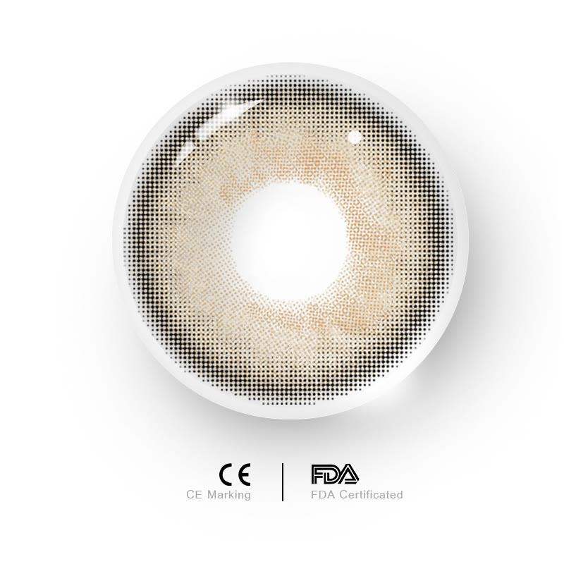 Uniieye Wild DNA Brown Colored Contact Lenses