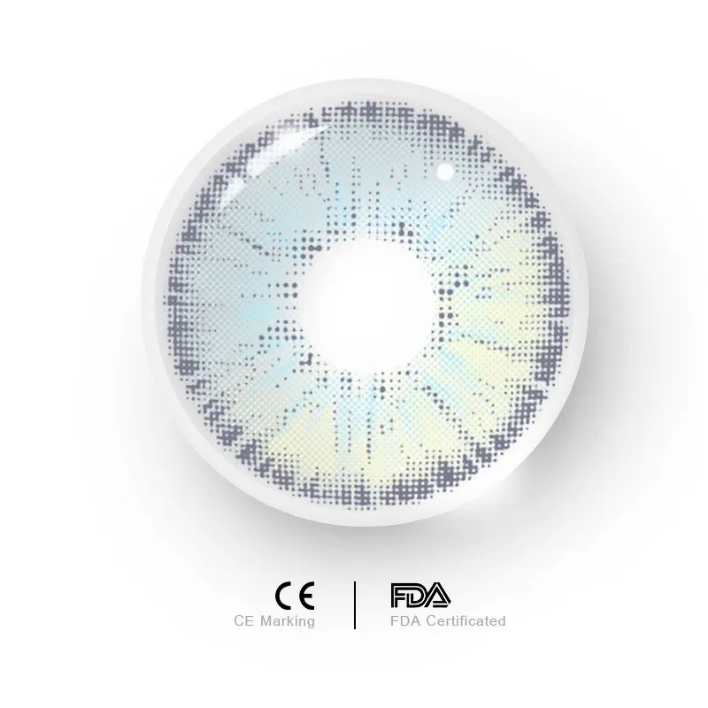 Uniieye Urban Blue Prescription Colored Contact Lenses