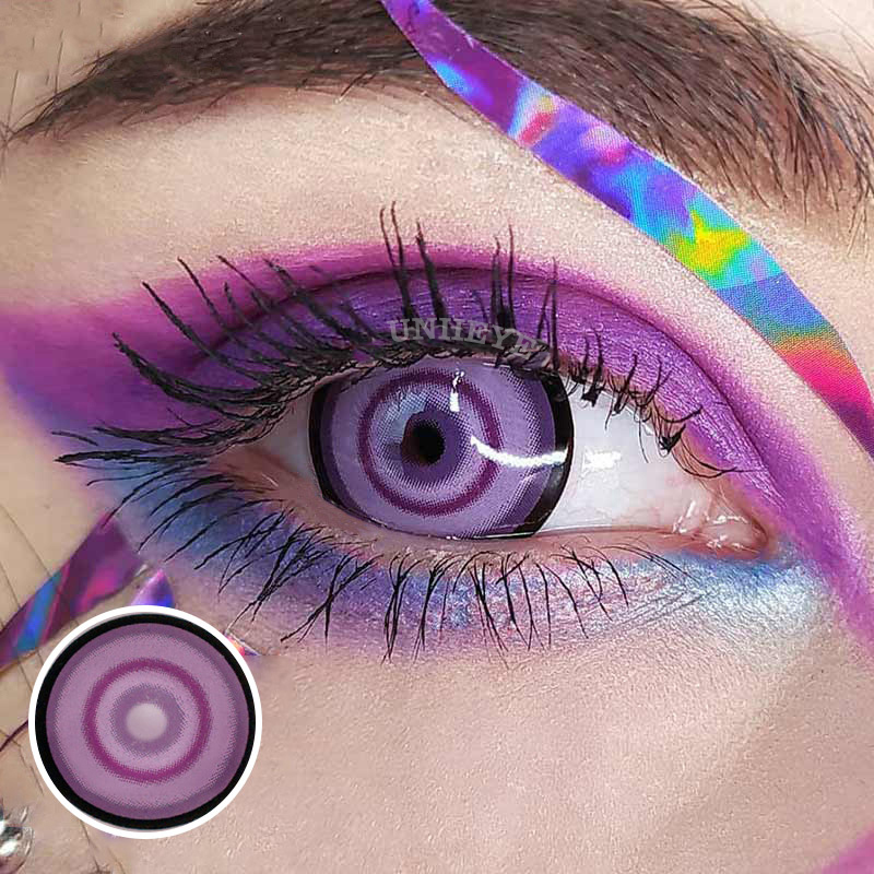 Uniieye Blind Sakuya Prescription Cosplay Colored Contact Lenses-UNIIEYE