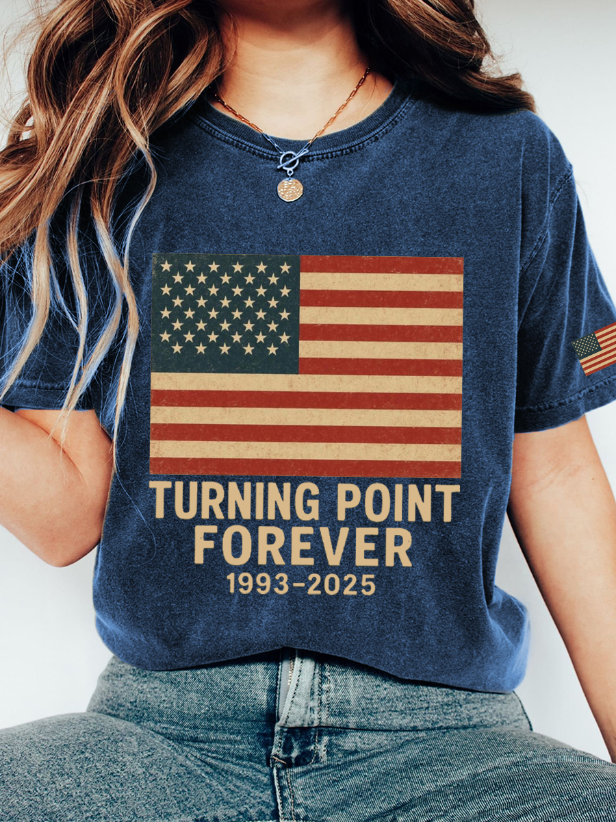 Women's TP Forever Print Washable T-Shirt-America250