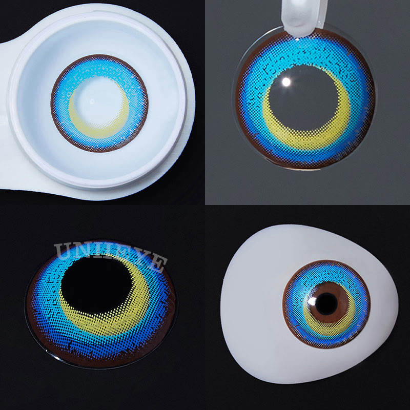 Uniieye Sword Dance Prescription Cosplay Colored Contact Lenses-UNIIEYE