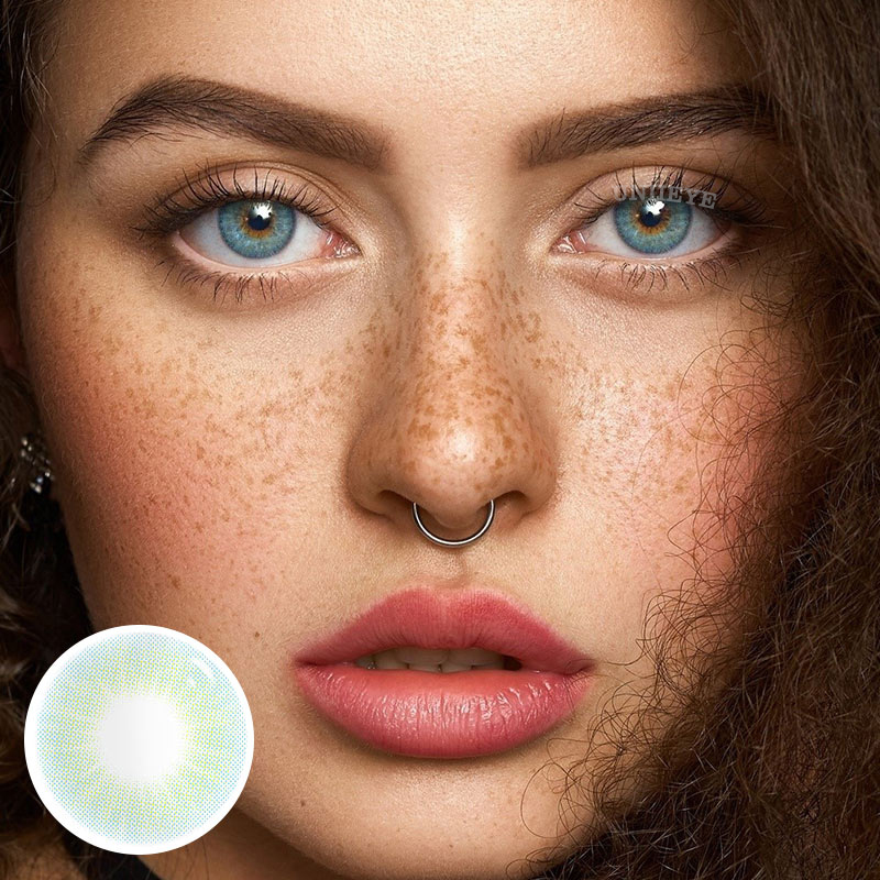 Uniieye Hidrocor II Topazio Prescription Colored Contact Lenses-UNIIEYE