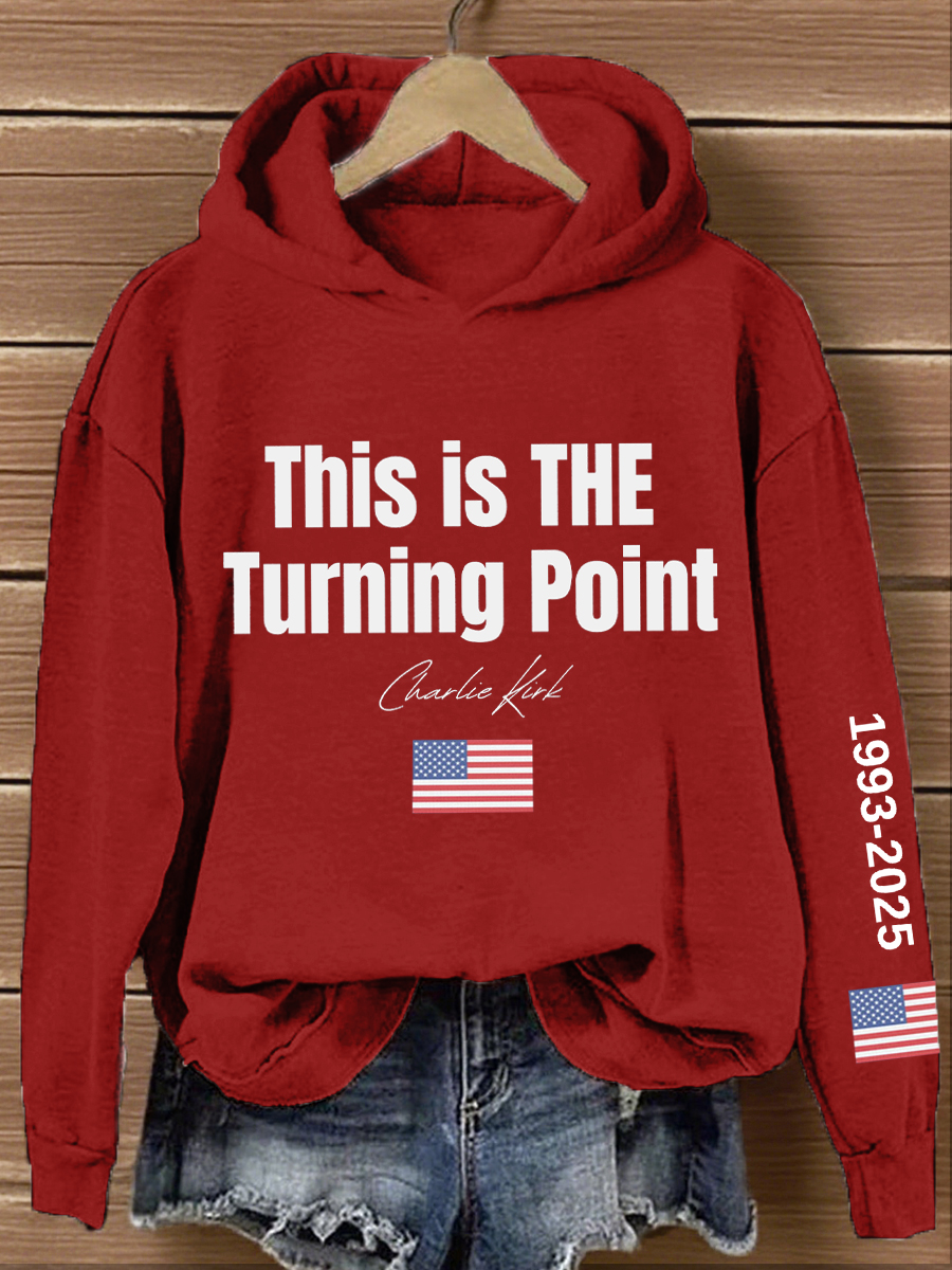 Women's This Is  Print Hoodie-America250