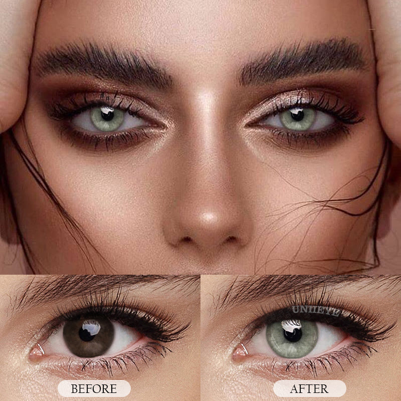 Uniieye Aurora Crystal Grey Colored Contact Lenses-UNIIEYE